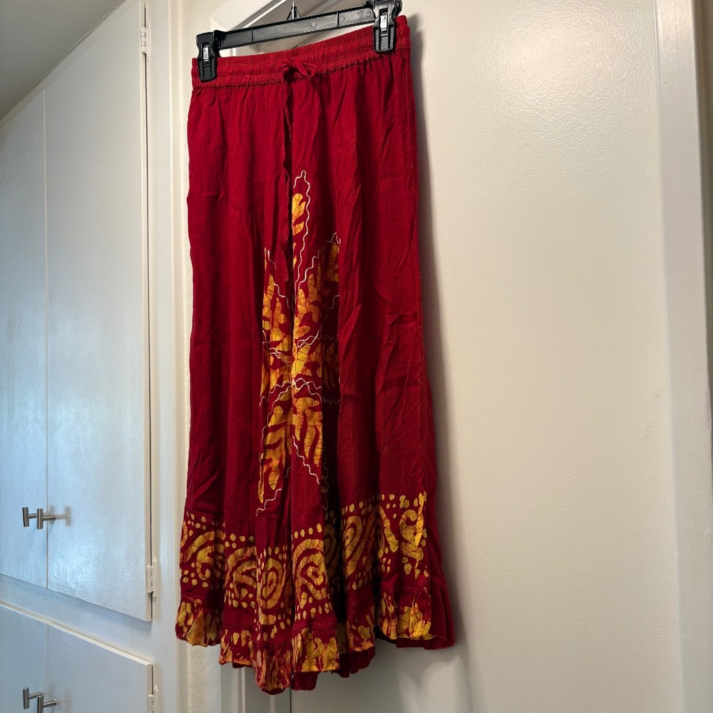 Jackpot brand - Boho embroidered skirt - size small?